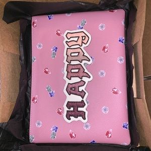 limited disney coach large wristlet price is firm